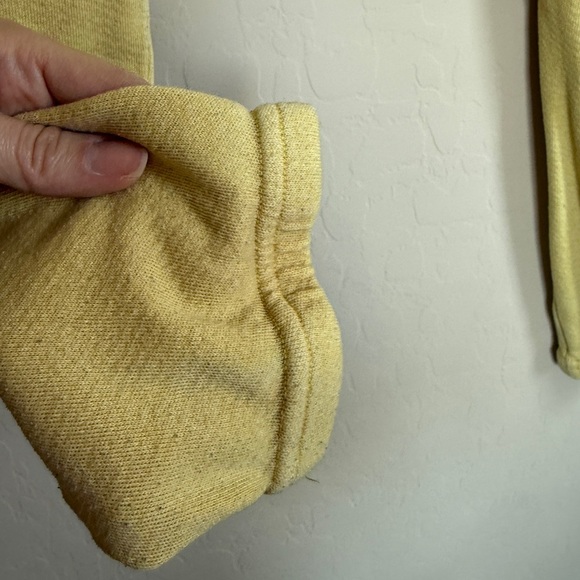 JUICY USA Vintage Terry Sweatpants Butter Soft Yellow Women’s Size Small - Picture 3 of 9
